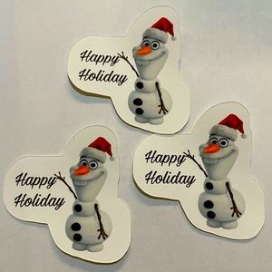 Happy Holiday stickers